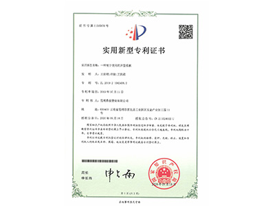 鼎駿一種便于使用的異型模板實用新型證書 鼎駿一種便于使用的異型模板實用新型證書